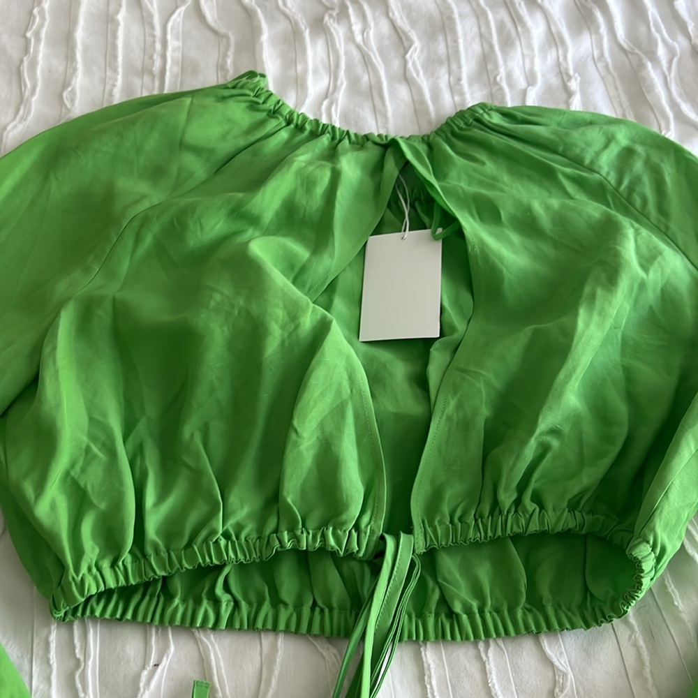 & Other Stories Cropped Blouse - Picture 6 of 10